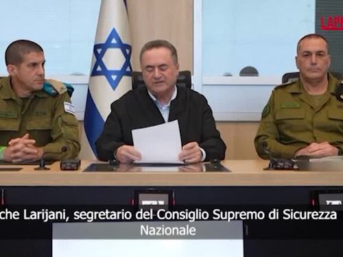 Katz:"Larijani e Soleimani sono stati uccisi. Ora sono all'inferno"
