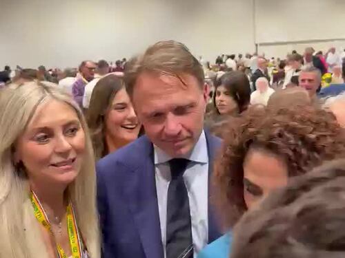 Il ministro Lollobrigida all'assemblea della Coldiretti