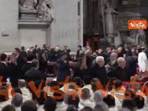 Giubileo 2025, il Presidente Mattarella arriva a San Pietro per la chiusura della Porta Santa