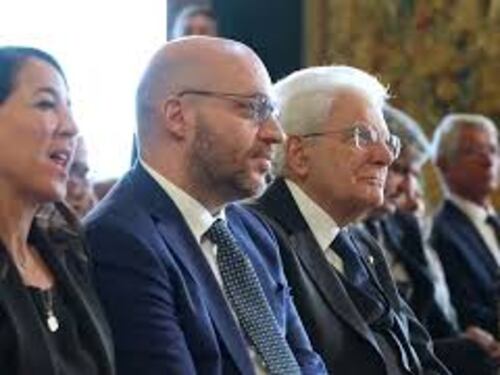 Mattarella alla cerimonia dei settant'anni della Corte costituzionale