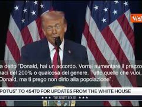 Trump imita Macron sui dazi: "Ti prego Donald, non dirlo alla popolazione" l