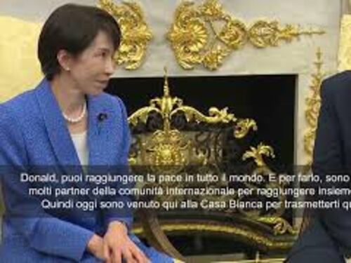 La premier giapponese Takaichi a Trump: Solo tu Donald puoi portare la pace nel mondo