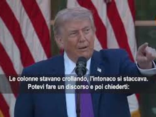 Trump: Prima di me la Casa Bianca era una 'Shit House', l'ho rimessa a nuovo