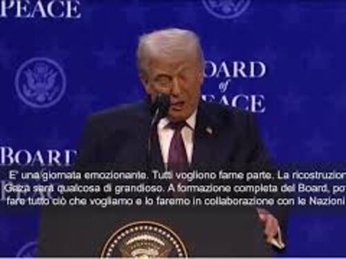 Board of peace per Gaza, Trump: "Giornata emozionante, tutti vogliono farne parte"