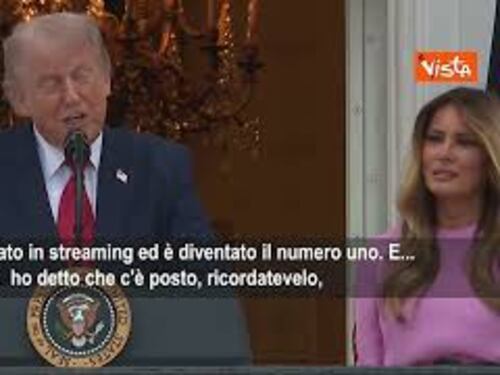 Trump scherza con Melania: C'è spazio per una sola star in casa, dovrò sbarazzarmene