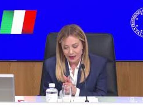 Meloni: Stanziato 1 miliardo euro per incentivi occupazionali, ma se applicato 'salario giusto'