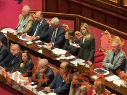Meloni in Senato: Non faremo misure demagogiche che devastano conti Stato come hanno fatto altri