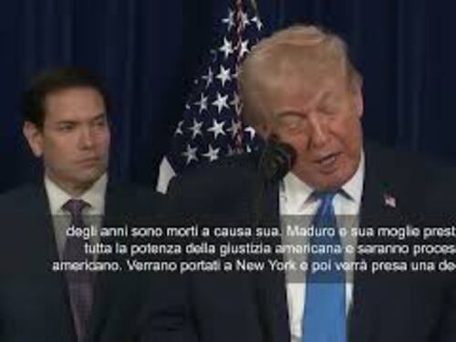 Trump: Prove schiaccianti contro Maduro, affronterà giustizia Usa