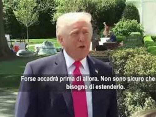 Trump: Se non ci sarà accordo con l'Iran i combattimenti riprenderanno