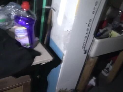 Sgombero dell'edificio occupato dagli anarchici a Catania, le immagini