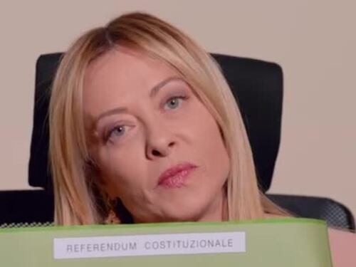 Il video-appello della Meloni: "Votate Sì per una giustizia più giusta"