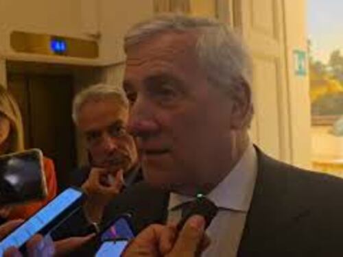 Tajani su arresto attivisti Flotilla: C'è stata violazione dei diritti di ogni persona