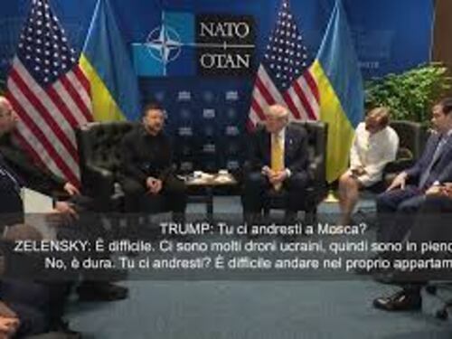 Zelensky a Trump: Andare a Mosca per negoziati? È pericoloso, ci sono molti droni ucraini