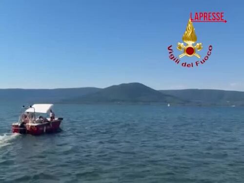 In azione un drone sottomarino dei Vigili del fuoco per le ricerche di Luigi Cavallari