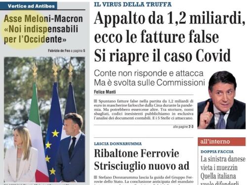 Si riapre il caso Covid, asse Meloni-Macron, terremoto in Venezuela: due italiani morti