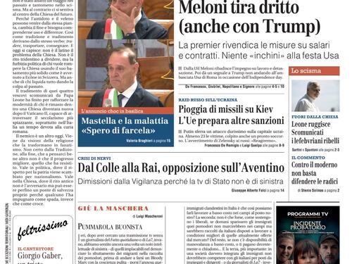 L’agenda di Meloni: meno tasse e più lavoro, opposizione sull’Aventino in Rai, la malattia di Mastella