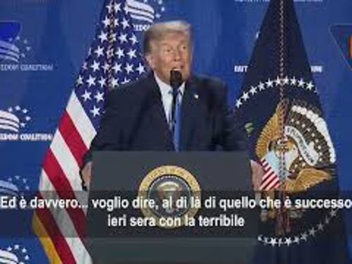 Trump su Venezuela: Al di là del terremoto, gente balla per strada ed economia va meglio che mai