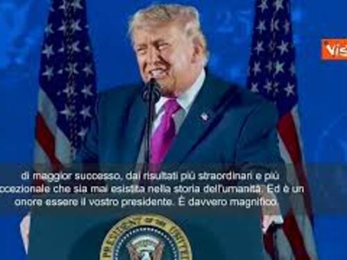 Trump: Siamo il Paese più potente della terra e, per grazia di Dio, quello di maggior successo