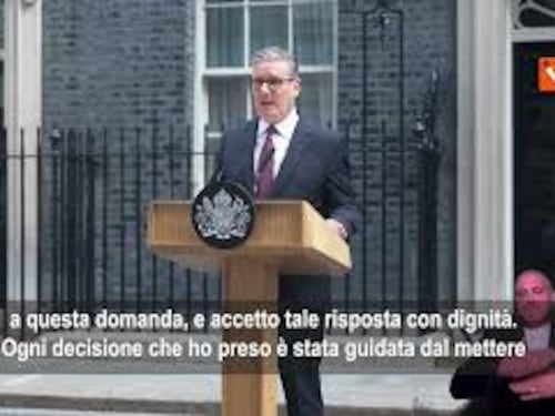 Premier britannico Starmer annuncia le dimissioni: Ho messo sempre il Paese al primo posto