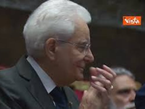 Standing ovation per Mattarella alla Camera per 80esimo Assemblea Costituente