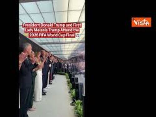 Mondiali Fifa 2026, Trump e Melania al MetLife Stadium di New York per la finale