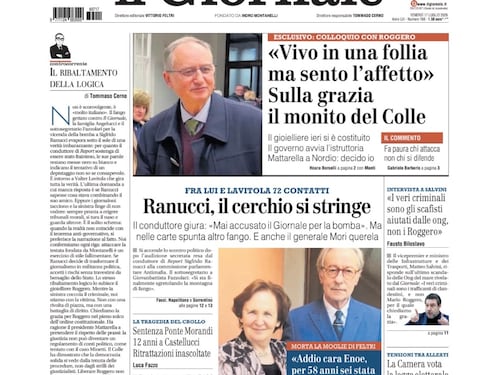 Colloquio con Roggero, intervista a Salvini, il cordoglio per il direttore Feltri
