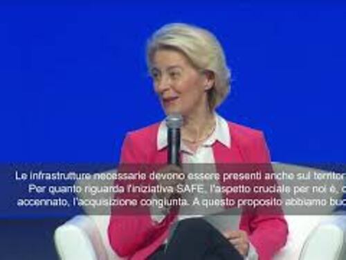 Von der Leyen a vertice Nato: 100 miliardi per la difesa europea con accordi Safe in 10 Paesi