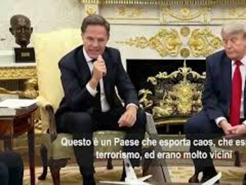 Rutte (Nato): Trump si è assunto resposabilità di guerra Iran per bene di tutto il mondo libero