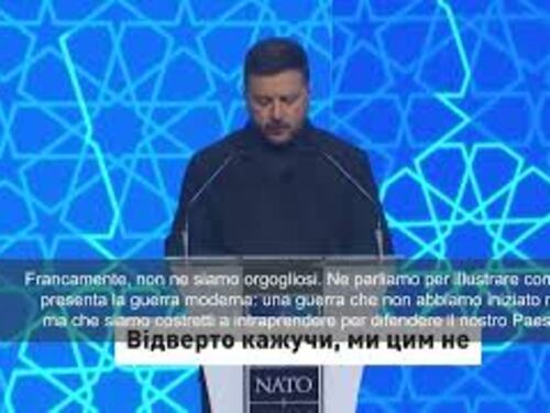 Zelensky a vertice Nato: Eliminiamo quasi 30mila soldati russi al mese, non ne siamo orgogliosi