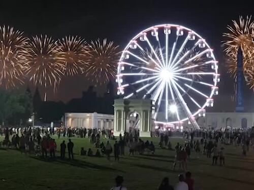 Usa, fuochi d'artificio illuminano il cielo di Washington per il 4 luglio