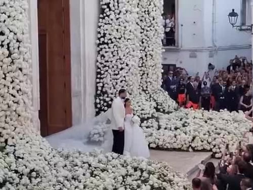 Il video delle nozze del portiere della Nazionale