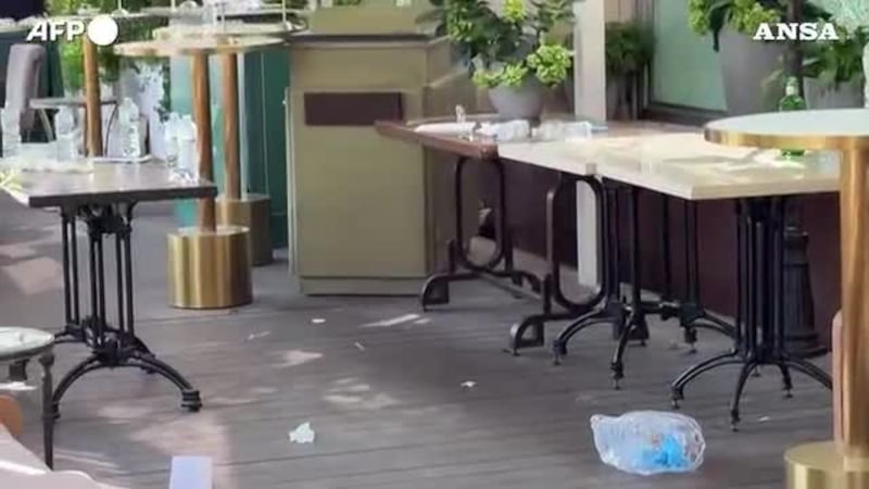 Le immagini dopo l'esplosione - Video