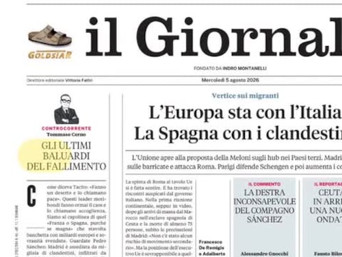 L’Europa sta con l’Italia e la Spagna con i clandestini, ancora taglio accise, il saluto a Baresi