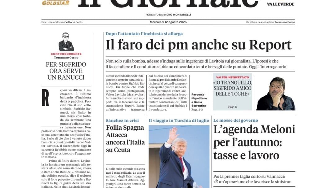 Il faro dei pm su Report, l’agenda Meloni per l’autunno, Sanchez in crisi