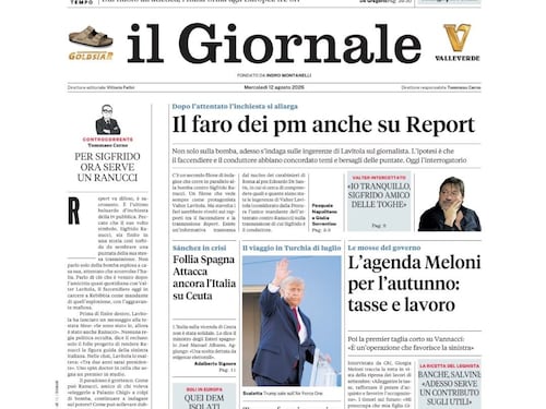 Il faro dei pm su Report, l’agenda Meloni per l’autunno, Sanchez in crisi