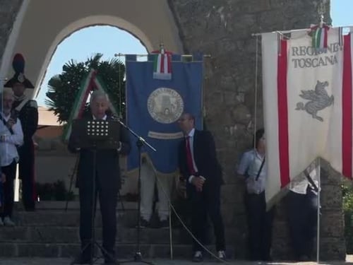 Il ministro Tajani per la commemorazione dell’82° anniversario della strage di Sant’Anna di Stazzema