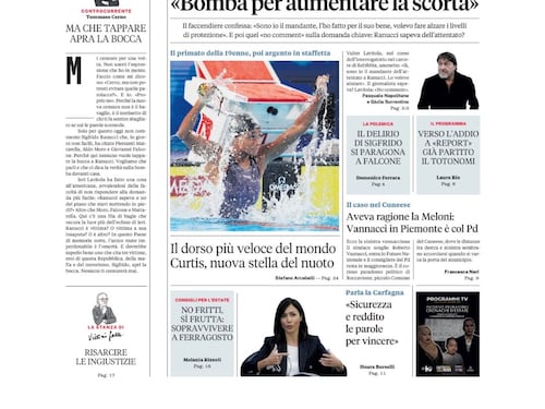L’Italia stregata dal sole nero, la versione di Lavitola, record del modo di Sara Curtis