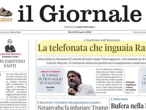 Caso Ranucci, Fontana fa quadrato su Salvini, il cappotto termico nazifascista