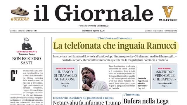 Caso Ranucci, Fontana fa quadrato su Salvini, il cappotto termico nazifascista