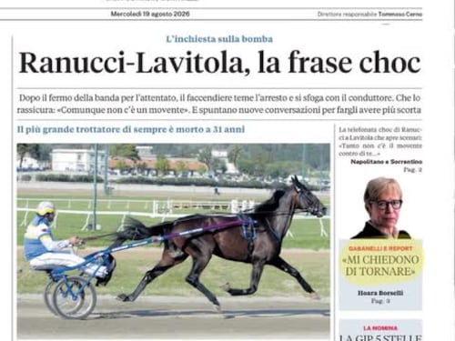 Caso Ranucci, caos Lega, addio Varenne