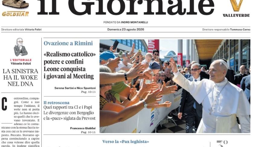 Il Papa al raduno di Cl, la “Pax leghista”, il caso Ranucci