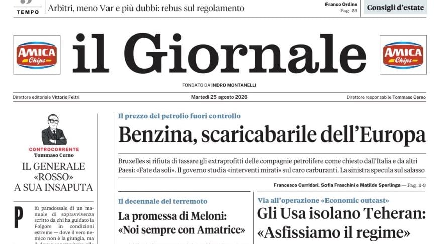 Benzina, scaricabarile dell’Europa, i 10 anni del terremoto di Amatrice, caso Ranucci