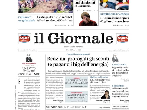 Interventi contro il caro-carburanti, la minaccia a Venezia, la strage in Tibet