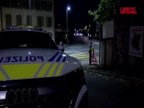 Il video racconto dell'intervento della polizia e la caccia all'uomo