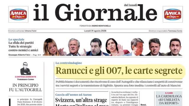 Il caso Ranucci, un’altra strage in Svizzera, la sfida dei partiti