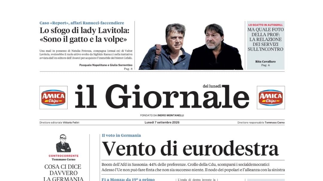 Il voto in Germania, il sondaggio al Forum Ambrosetti, Kimi Antonelli vince a Monza