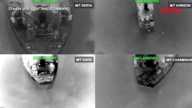 Il video degli attacchi Usa alle petroliere iraniane