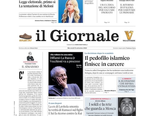 Il pedofilo islamico torna in carcere, l'inchiesta su Vannacci, via libera alla legge elettorale