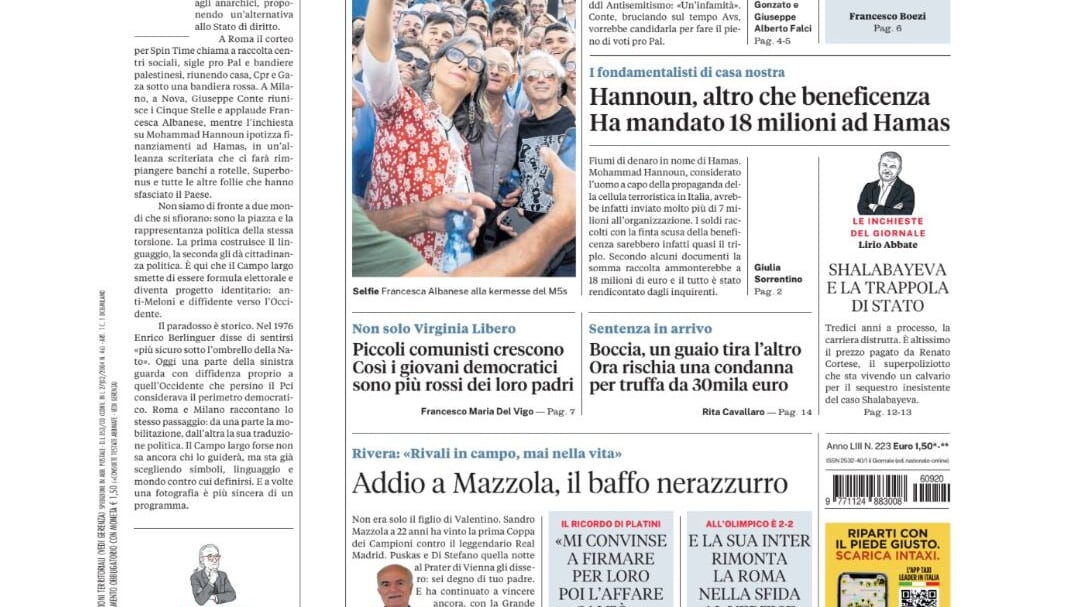 La deriva dei Cinque Stelle, i fondamentalisti di casa nostra, sentenza in arrivo per Boccia