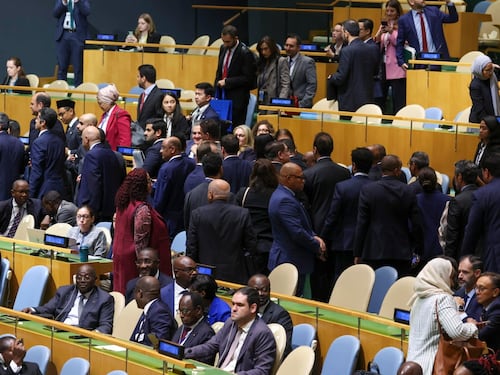 L'arrivo di Netanyahu all'Onu - VIDEO